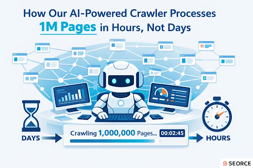 How Our AI-Powered Crawler Processes 1M Pages in Hours, Not Days