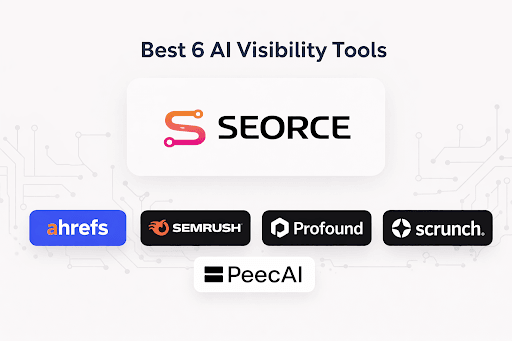 Best 5 AI Visibility Tools in 2026 (To Track Your Brand Across AI Search)
