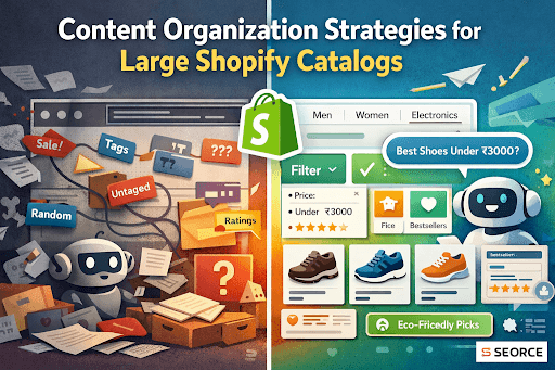 Content Organization Strategies for Large Shopify Catalogs