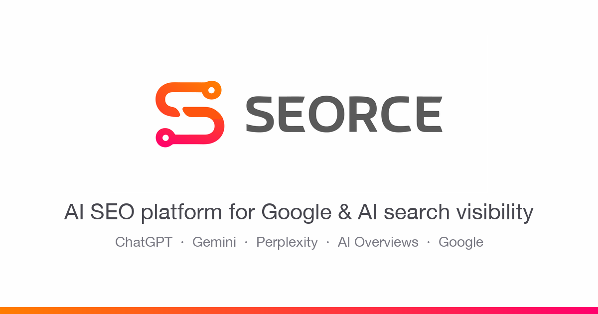 SEORCE screenshot 1 of 1